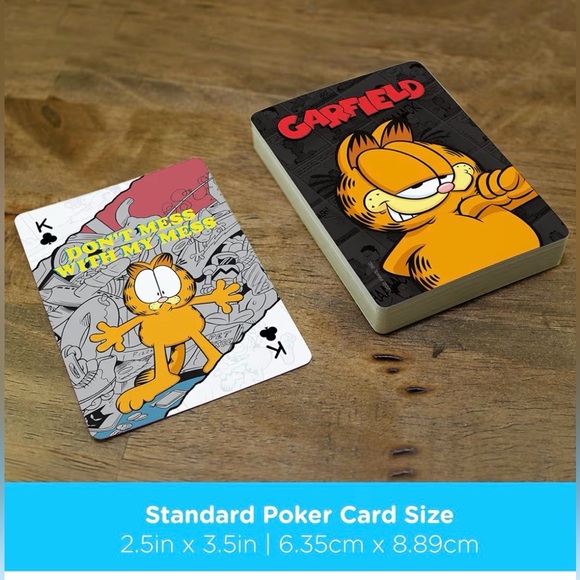 Garfield Playing Cards - Orange and Black - Picture 5 of 6